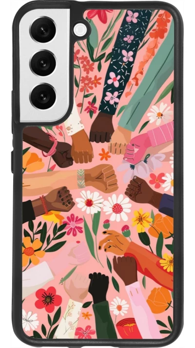 Samsung Galaxy S22 Case Hülle - Silikon schwarz Womens day 2026 8