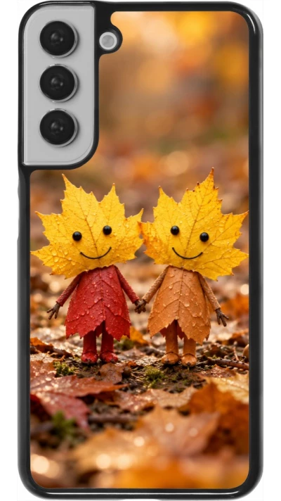 Coque Samsung Galaxy S22+ - Autumn 26 Couple of leaves