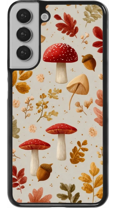 Coque Samsung Galaxy S22+ - Autumn 26 Mushrooms and leaves