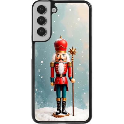 Samsung Galaxy S22+ Case Hülle - Christmas 25 Nutcracker Snow