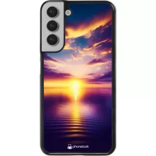 Samsung Galaxy S22+ Case Hülle - Sonnenuntergang gelb violett