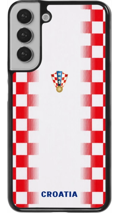 Samsung Galaxy S22+ Case Hülle - Kroatien 2026 personalisierbares Fussballtrikot