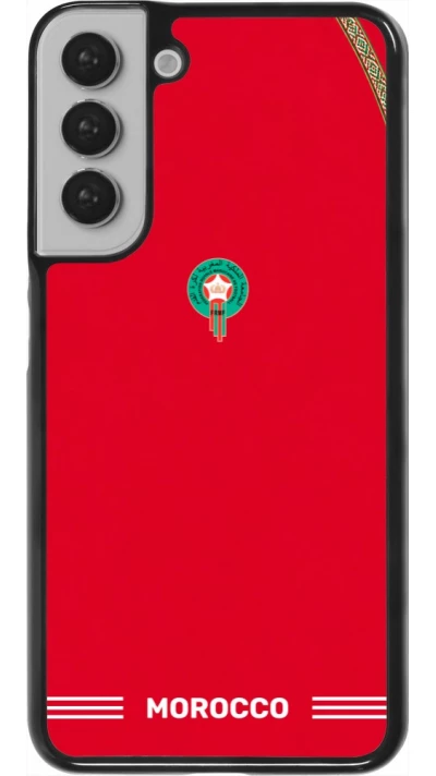 Coque Samsung Galaxy S22+ - Maillot de football Maroc 2026 personnalisable