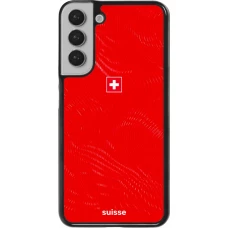 Samsung Galaxy S22+ Case Hülle - Schweiz 2026 personalisierbares Fussballtrikot