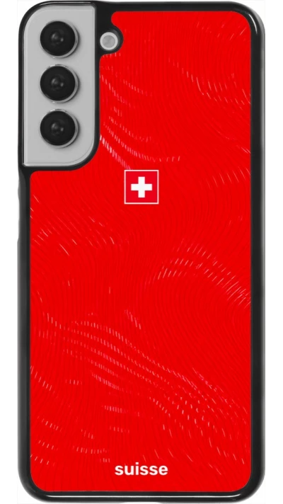 Samsung Galaxy S22+ Case Hülle - Schweiz 2026 personalisierbares Fussballtrikot