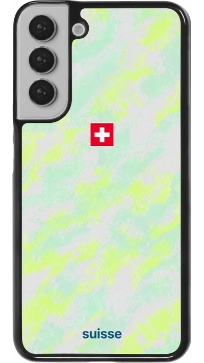 Samsung Galaxy S22+ Case Hülle - Schweiz Away 2026 personalisierbares Fussballtrikot