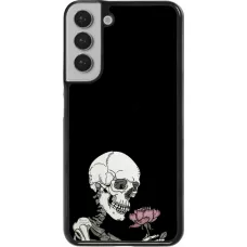 Samsung Galaxy S22+ Case Hülle - Halloween 2023 rose and skeleton