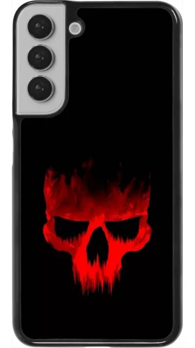 Samsung Galaxy S22+ Case Hülle - Halloween 2023 scary skull