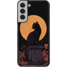 Coque Samsung Galaxy S22+ - Halloween 2026 Cat Art Nouveau