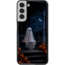 Coque Samsung Galaxy S22+ - Halloween 2026 Ghost on a swing