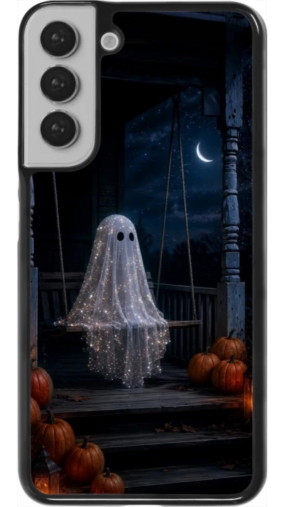 Coque Samsung Galaxy S22+ - Halloween 2026 Ghost on a swing