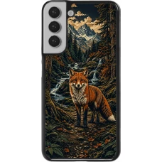Coque Samsung Galaxy S22+ - Linocut Renard