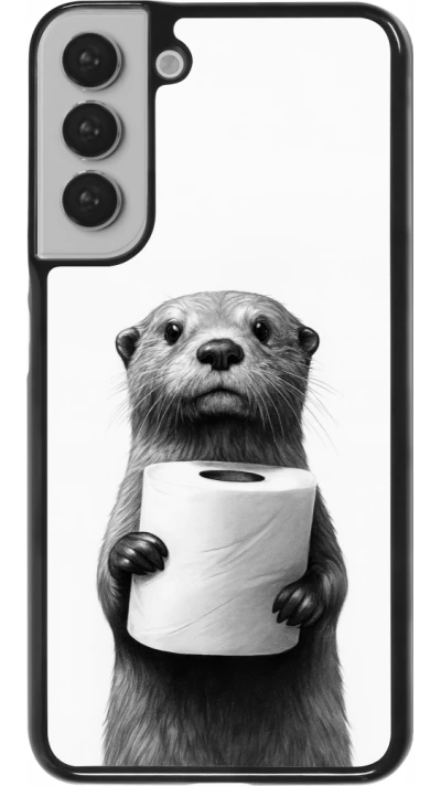 Samsung Galaxy S22+ Case Hülle - Otter Toilettenpapier