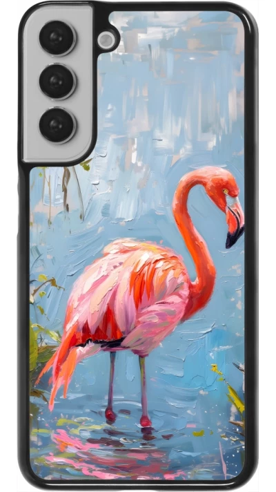 Samsung Galaxy S22+ Case Hülle - Paint Flamingo