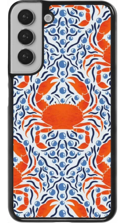 Coque Samsung Galaxy S22+ - Crabs and pearls Summer 2026