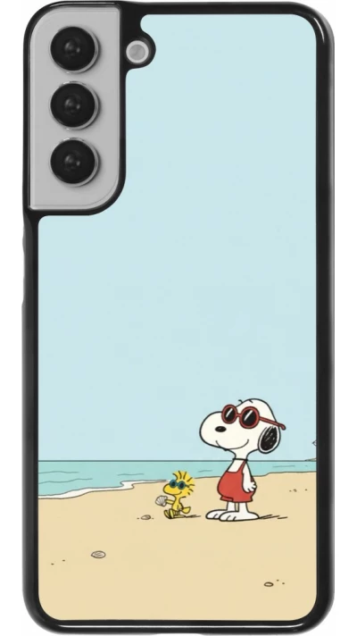 Coque Samsung Galaxy S22+ - Snoopy on the beach Summer 2026