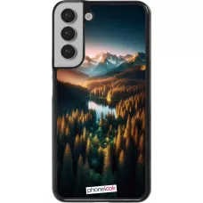 Coque Samsung Galaxy S22+ - Sunset Forest Lake