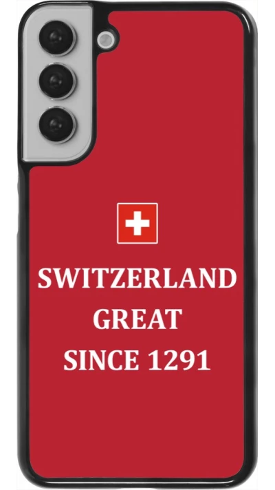 Coque Samsung Galaxy S22+ - Switzerland Great Since 1291