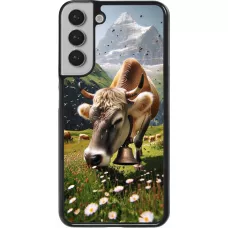 Coque Samsung Galaxy S22+ - Vache montagne Valais