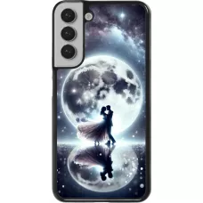 Coque Samsung Galaxy S22+ - Valentine 2024 Love under the moon