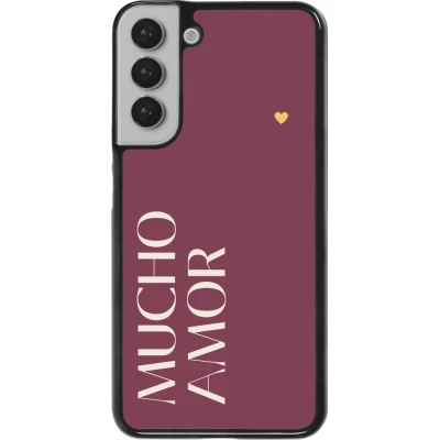 Coque Samsung Galaxy S22+ - Valentine 2024 mucho amor rosado