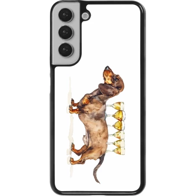 Coque Samsung Galaxy S22+ - Wine Teckel