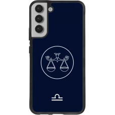 Coque Samsung Galaxy S22+ - Silicone rigide noir Astrologie Balance