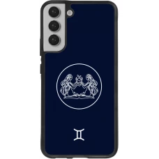 Samsung Galaxy S22+ Case Hülle - Silikon schwarz Astrologie Zwillinge