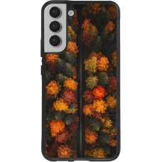 Samsung Galaxy S22+ Case Hülle - Silikon schwarz Autumn 26 Road in autumn