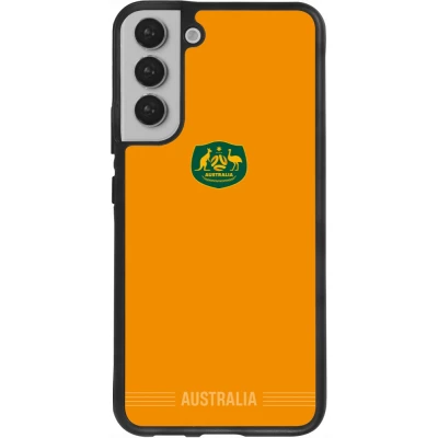 Samsung Galaxy S22+ Case Hülle - Silikon schwarz Australien 2026 personalisierbares Fussballtrikot
