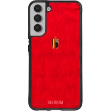 Samsung Galaxy S22+ Case Hülle - Silikon schwarz Belgien 2026 personalisierbares Fussballtrikot