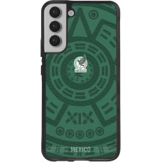 Samsung Galaxy S22+ Case Hülle - Silikon schwarz Mexiko 2026 personalisierbares Fussballtrikot