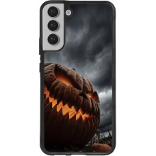 Coque Samsung Galaxy S22+ - Silicone rigide noir Halloween 2026 The Wicked Pumpkin