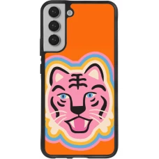 Coque Samsung Galaxy S22+ - Silicone rigide noir Lion colors 2026