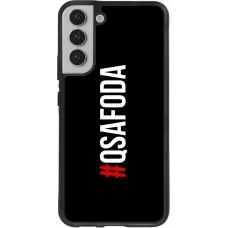 Coque Samsung Galaxy S22+ - Silicone rigide noir Qsafoda 1