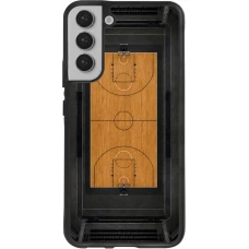 Coque Samsung Galaxy S22+ - Silicone rigide noir Sports 2026 Basketball