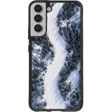 Coque Samsung Galaxy S22+ - Silicone rigide noir Sports 2026 Ski
