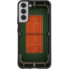 Coque Samsung Galaxy S22+ - Silicone rigide noir Sports 2026 Tennis