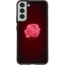 Samsung Galaxy S22+ Case Hülle - Silikon schwarz Spring 23 neon rose