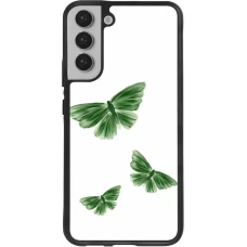Coque Samsung Galaxy S22+ - Silicone rigide noir Butterflies Spring 2026