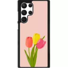 Samsung Galaxy S22 Ultra Case Hülle - Spring 23 tulip trio
