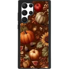 Coque Samsung Galaxy S22 Ultra - Silicone rigide noir Autumn 26 Autumn still life