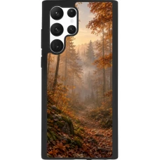 Samsung Galaxy S22 Ultra Case Hülle - Silikon schwarz Autumn 26 Autumn walk