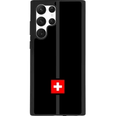 Samsung Galaxy S22 Ultra Case Hülle - Silikon schwarz Kanton CH schwarz