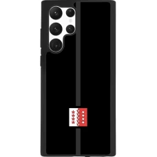 Samsung Galaxy S22 Ultra Case Hülle - Silikon schwarz Kanton VS schwarz