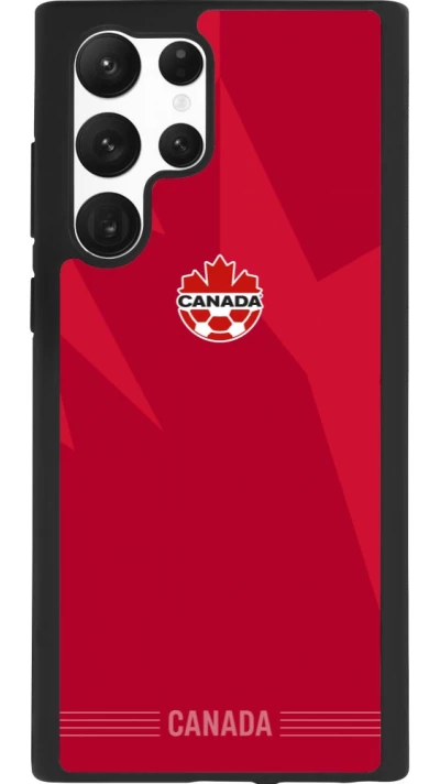 Samsung Galaxy S22 Ultra Case Hülle - Silikon schwarz Kanada 2026 personalisierbares Fussballtrikot
