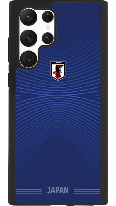 Samsung Galaxy S22 Ultra Case Hülle - Silikon schwarz Japan 2026 personalisierbares Fussballtrikot