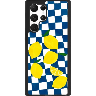 Samsung Galaxy S22 Ultra Case Hülle - Silikon schwarz Illustration lemons 2026