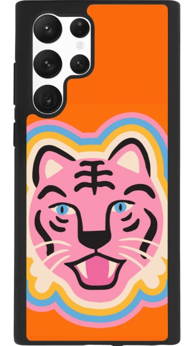 Samsung Galaxy S22 Ultra Case Hülle - Silikon schwarz Lion colors 2026