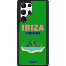 Samsung Galaxy S22 Ultra Case Hülle - Silikon schwarz Pop Summer Destination Ibiza